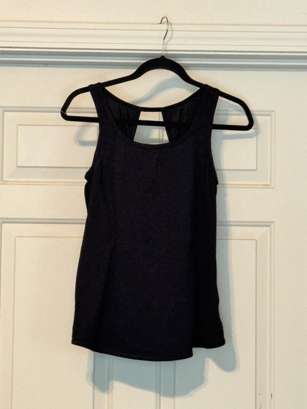 lululemon athletica Black Scoop Back Tank Top